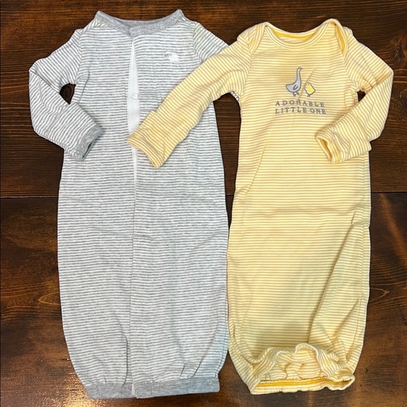 Preemie Sleeper Gowns | Gender Neutral Preemie | Carter’s Sleepers - Picture 1 of 5